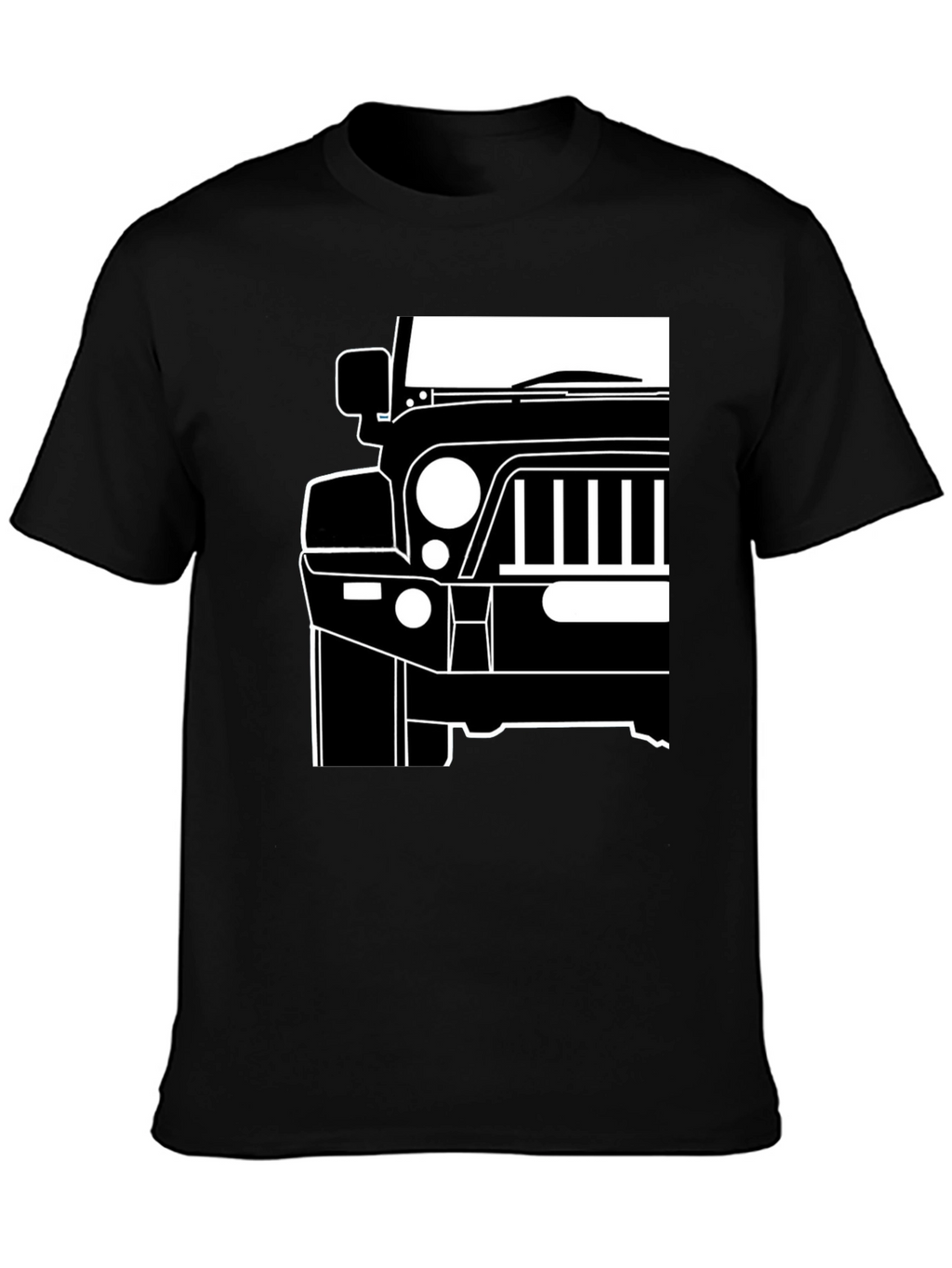 Jeep Front T-Shirt - Bold Automotive Graphic Tee