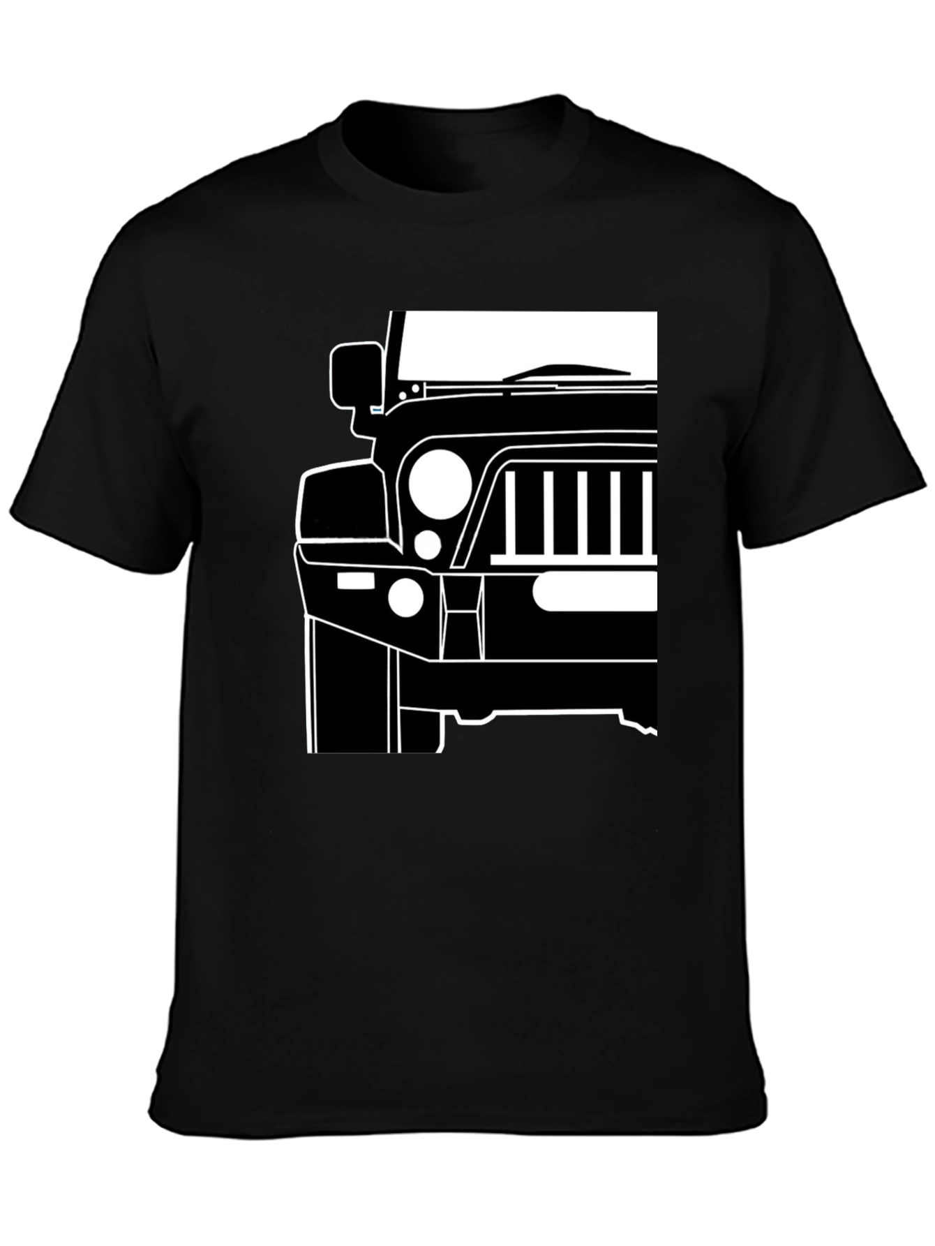 Jeep Front T-Shirt - Bold Automotive Graphic Tee