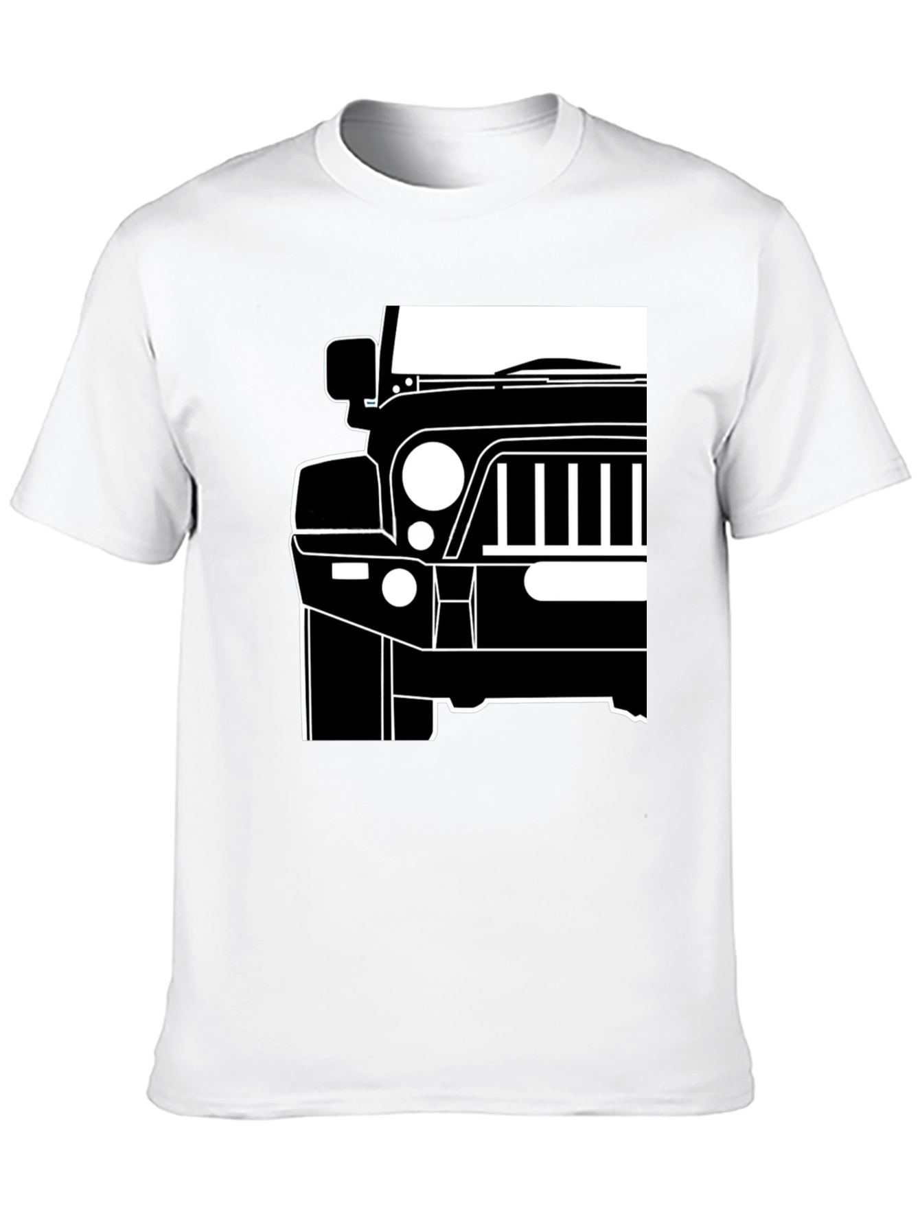 Jeep Front T-Shirt - Bold Automotive Graphic Tee