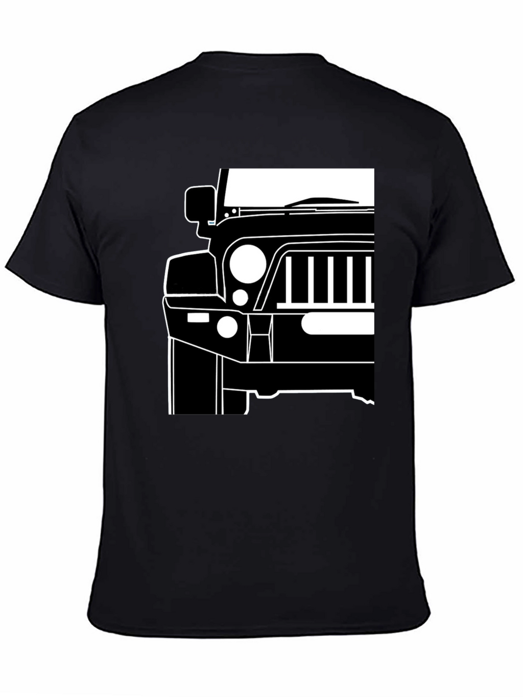 Jeep Front T-Shirt - Bold Automotive Graphic Tee
