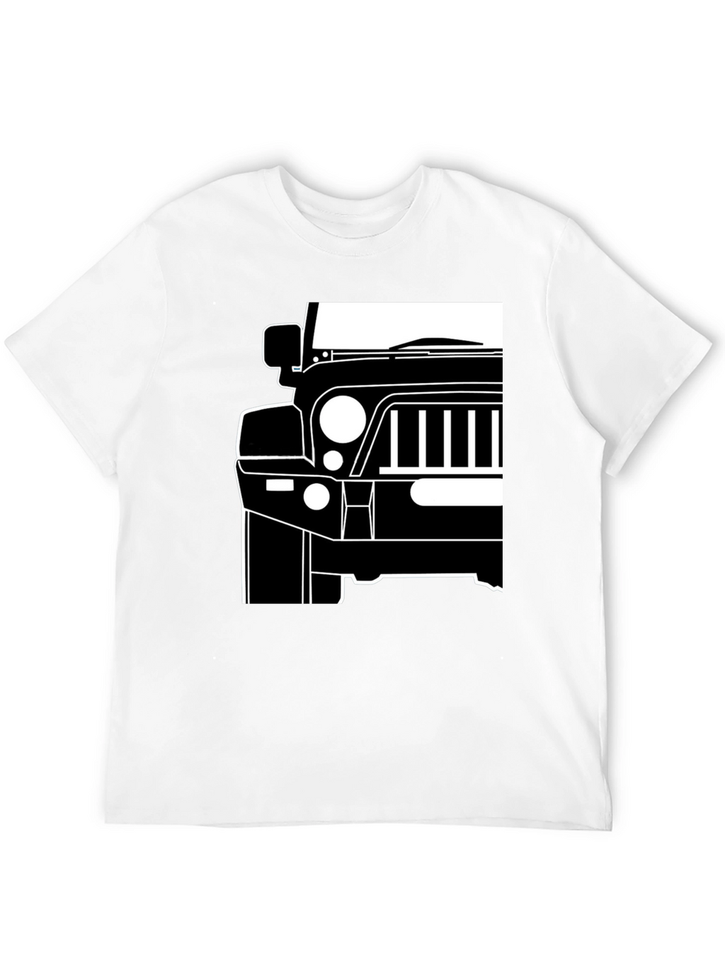Jeep Front T-Shirt - Bold Automotive Graphic Tee