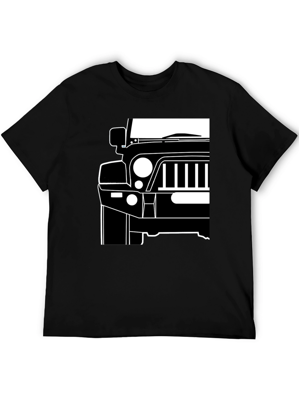 Jeep Front T-Shirt - Bold Automotive Graphic Tee