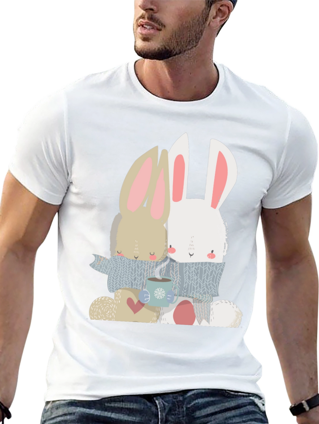 Cozy Bunny Love T-Shirt