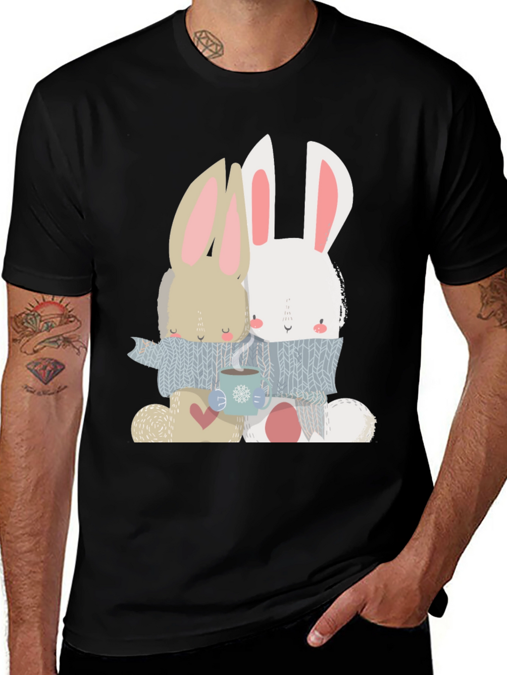Cozy Bunny Love T-Shirt