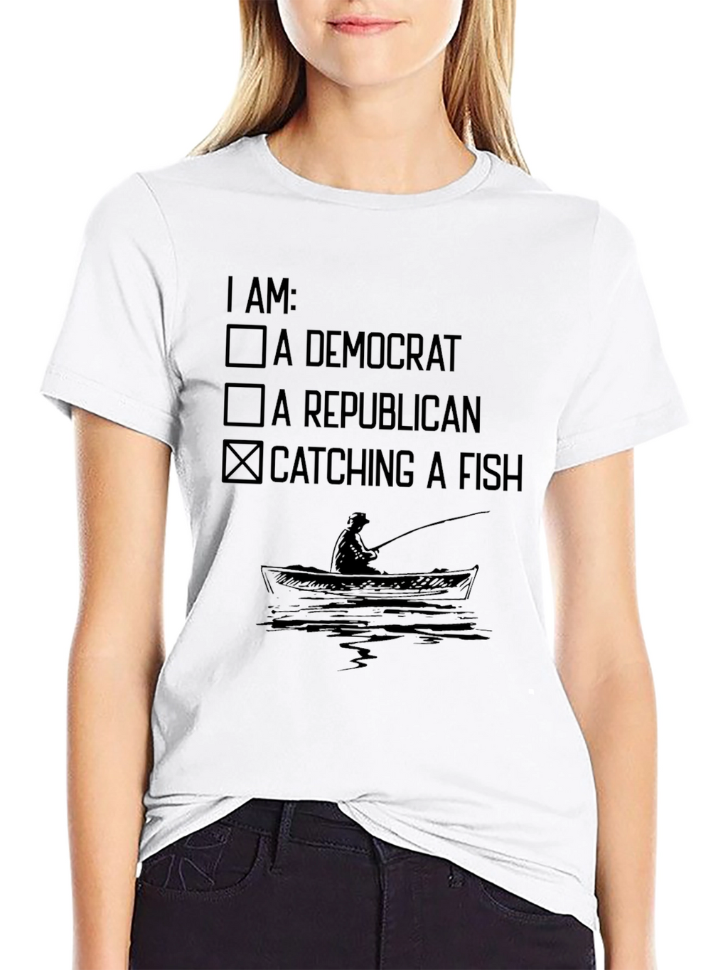 I am: Catching a Fish T-Shirt
