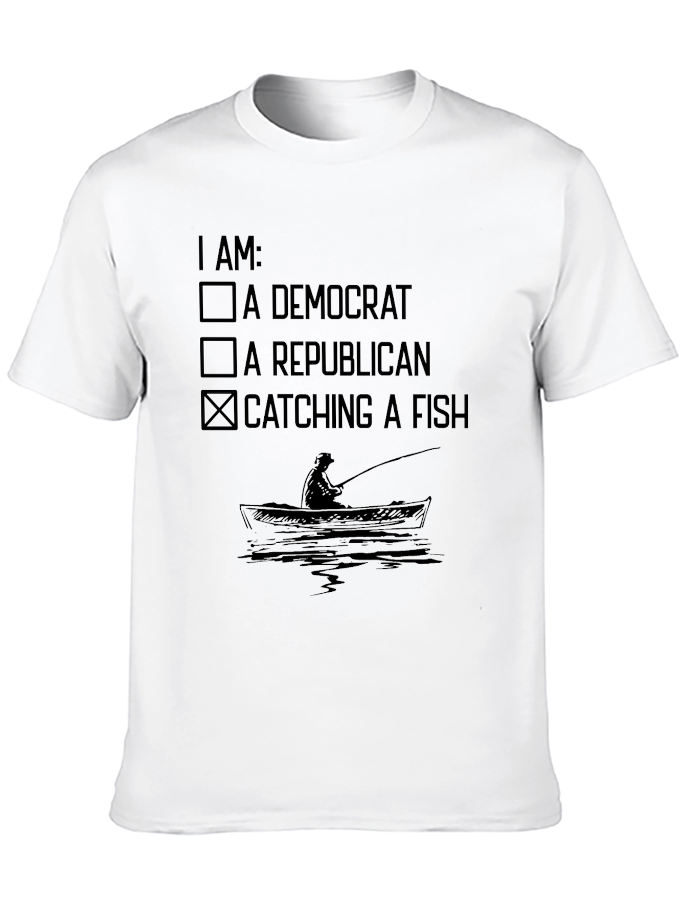 I am: Catching a Fish T-Shirt