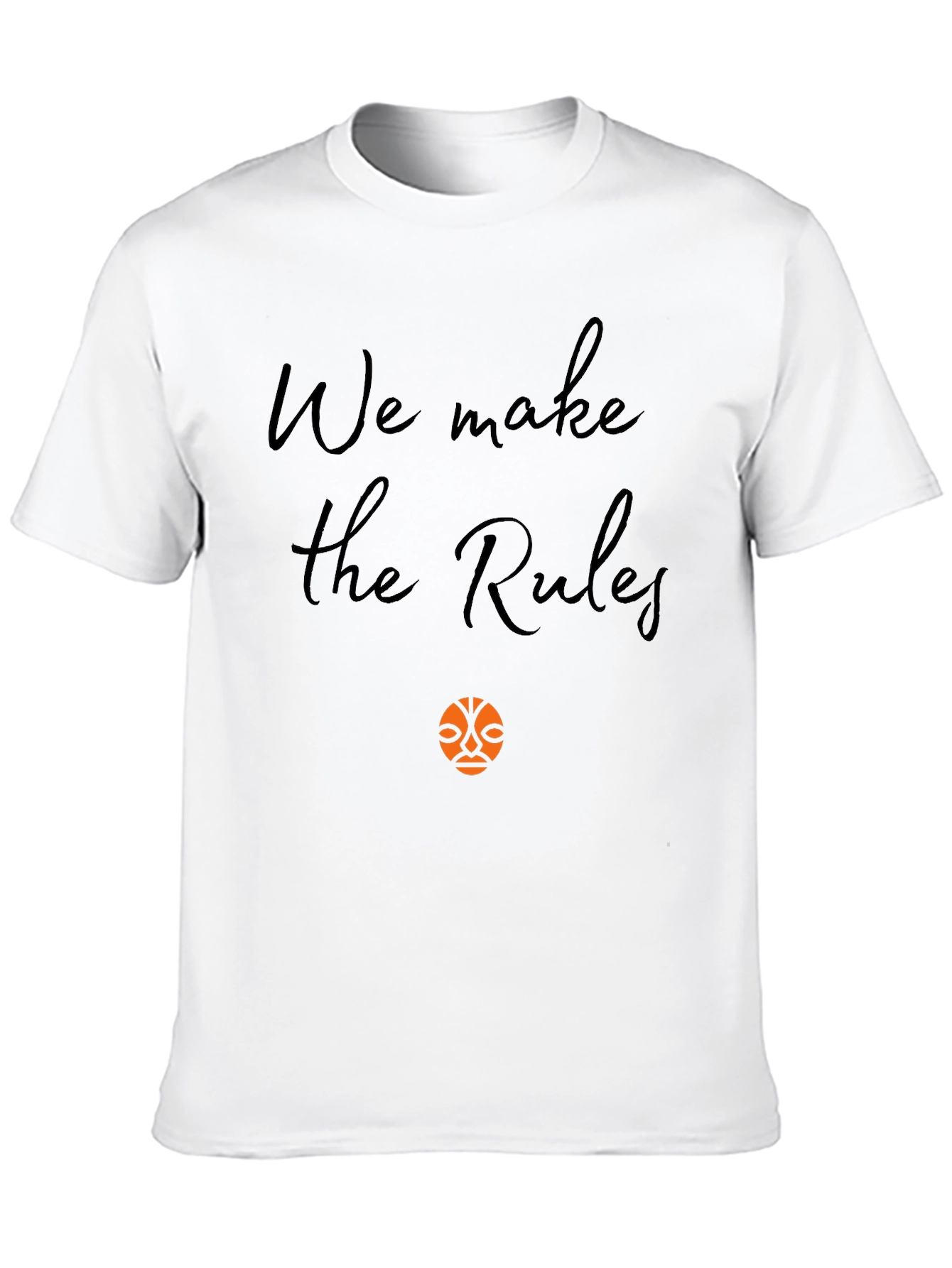 We Make the Rules Black Graphic Tee