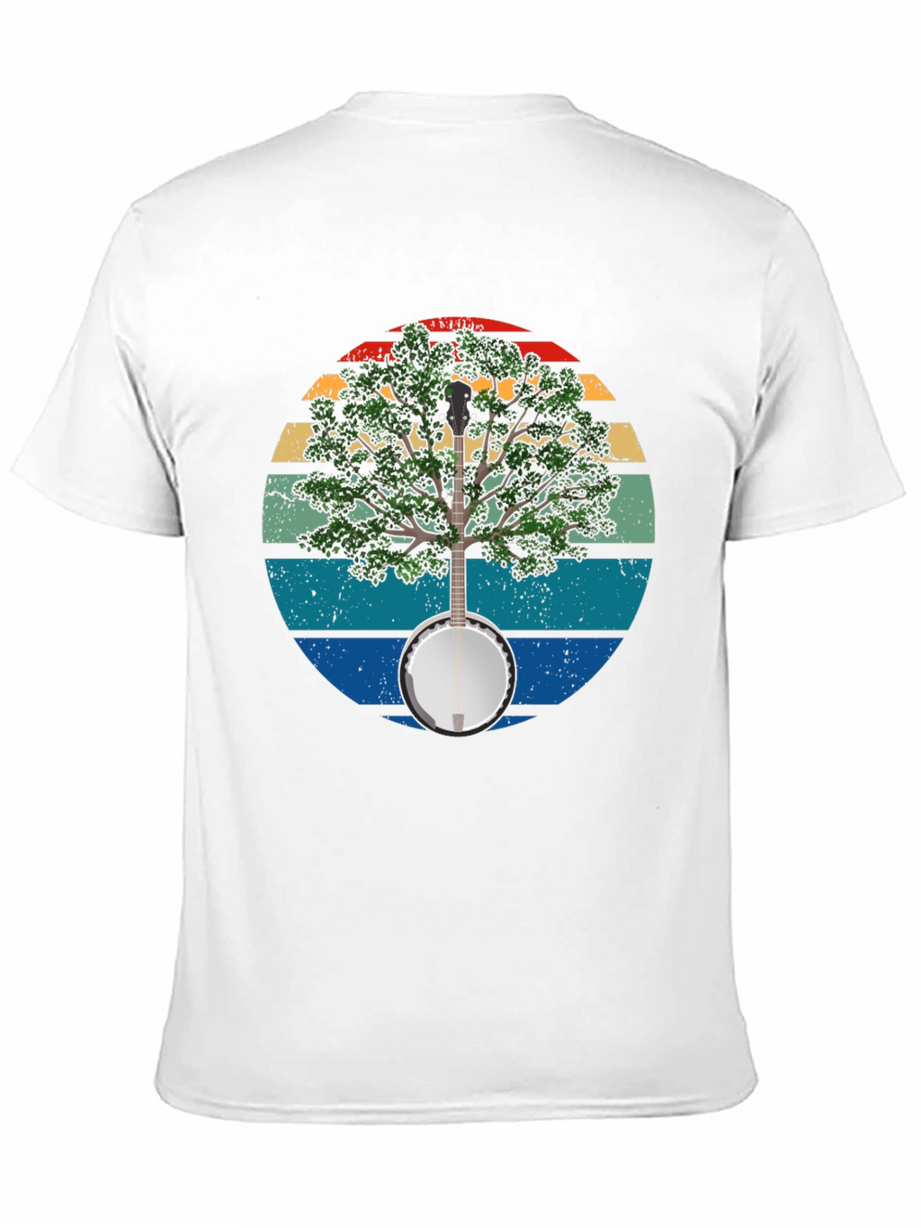 Banjo Tree Graphic T-Shirt