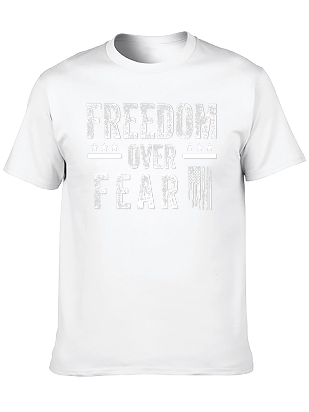Freedom Over Fear Graphic Tee - Patriotic T-Shirt