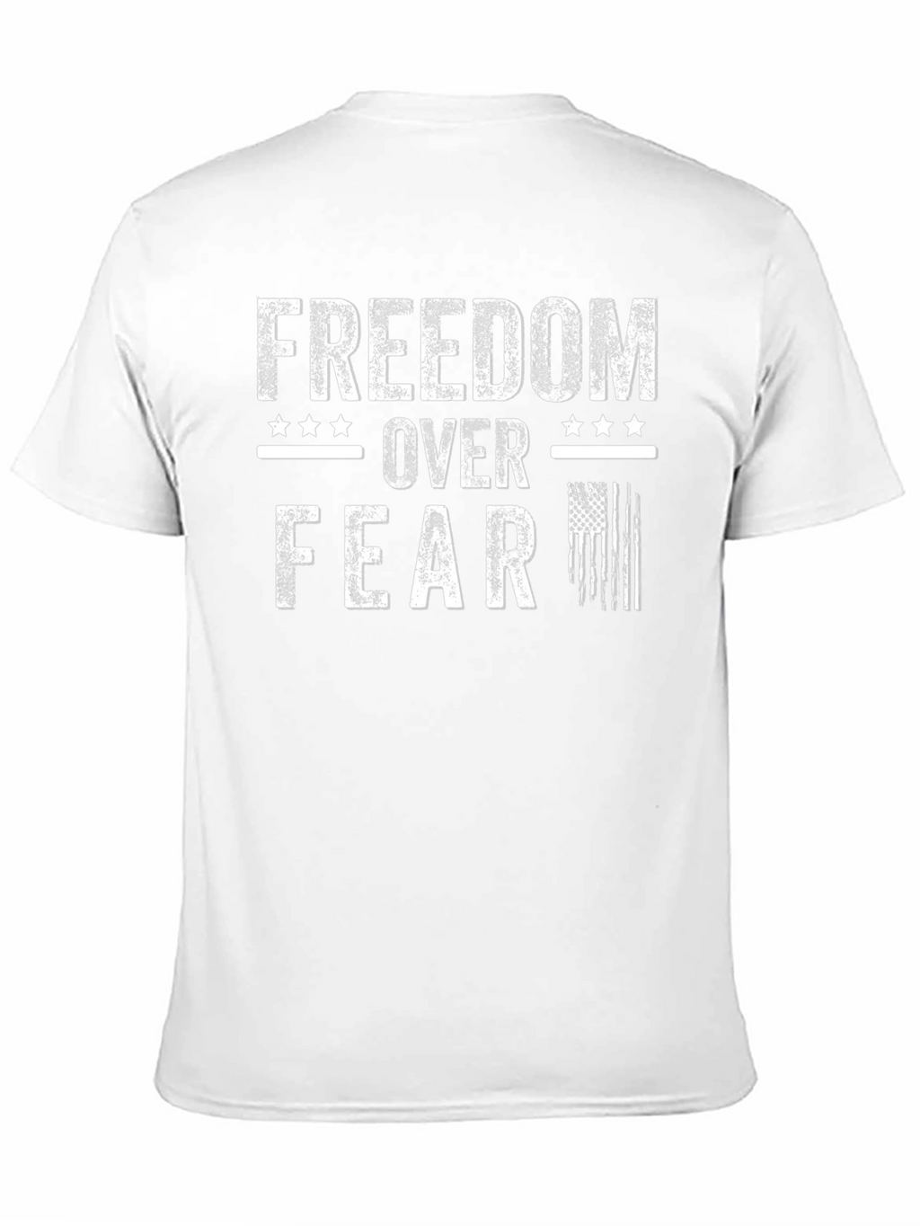 Freedom Over Fear Graphic Tee - Patriotic T-Shirt
