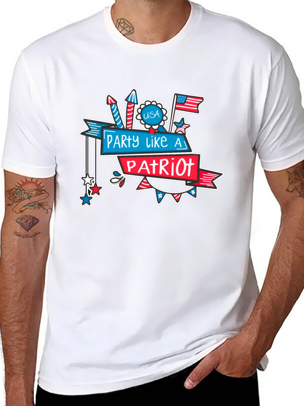 Party Like A Patriot T-Shirt