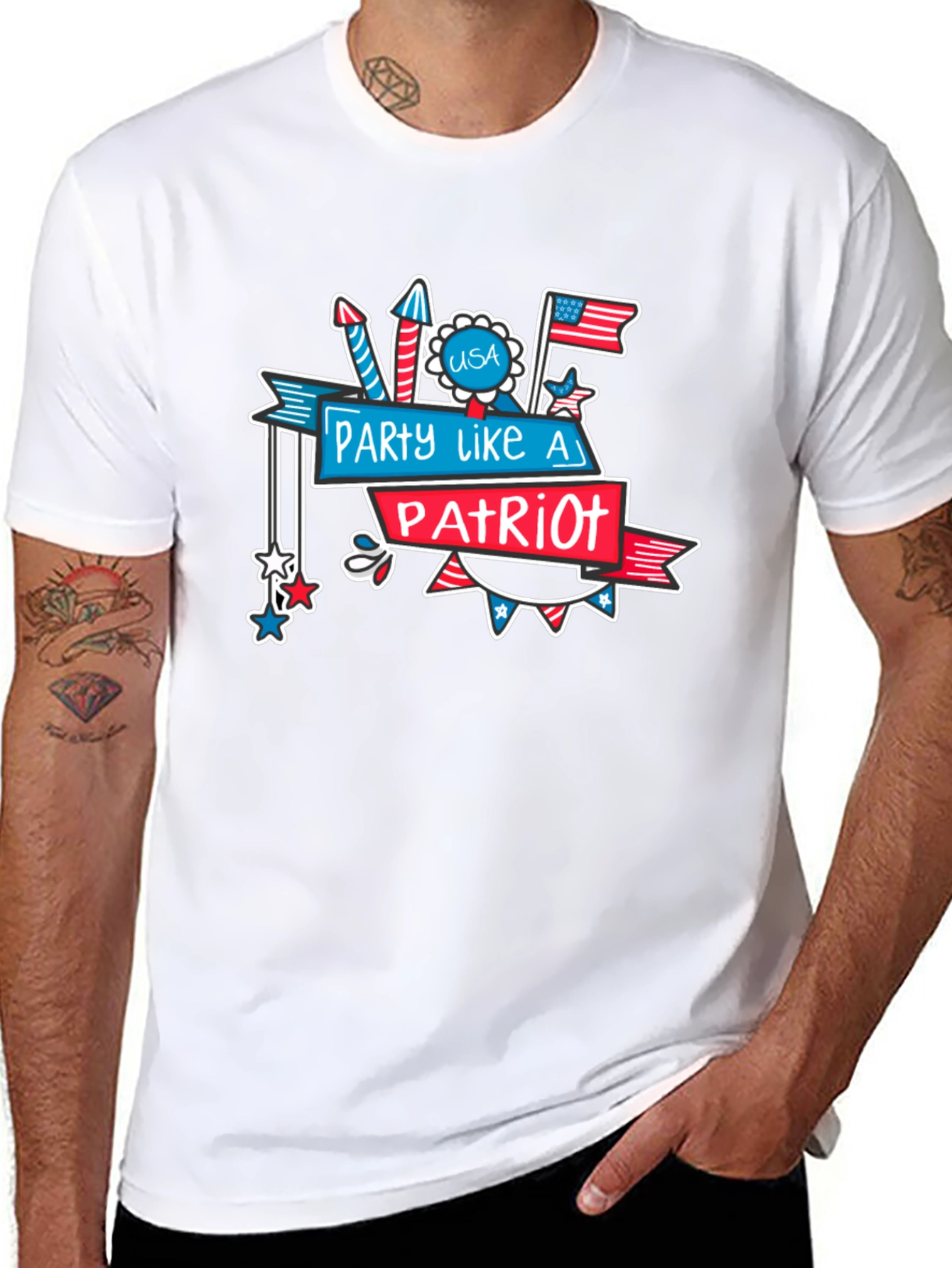 Party Like A Patriot T-Shirt