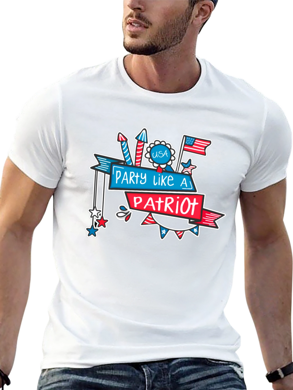 Party Like A Patriot T-Shirt