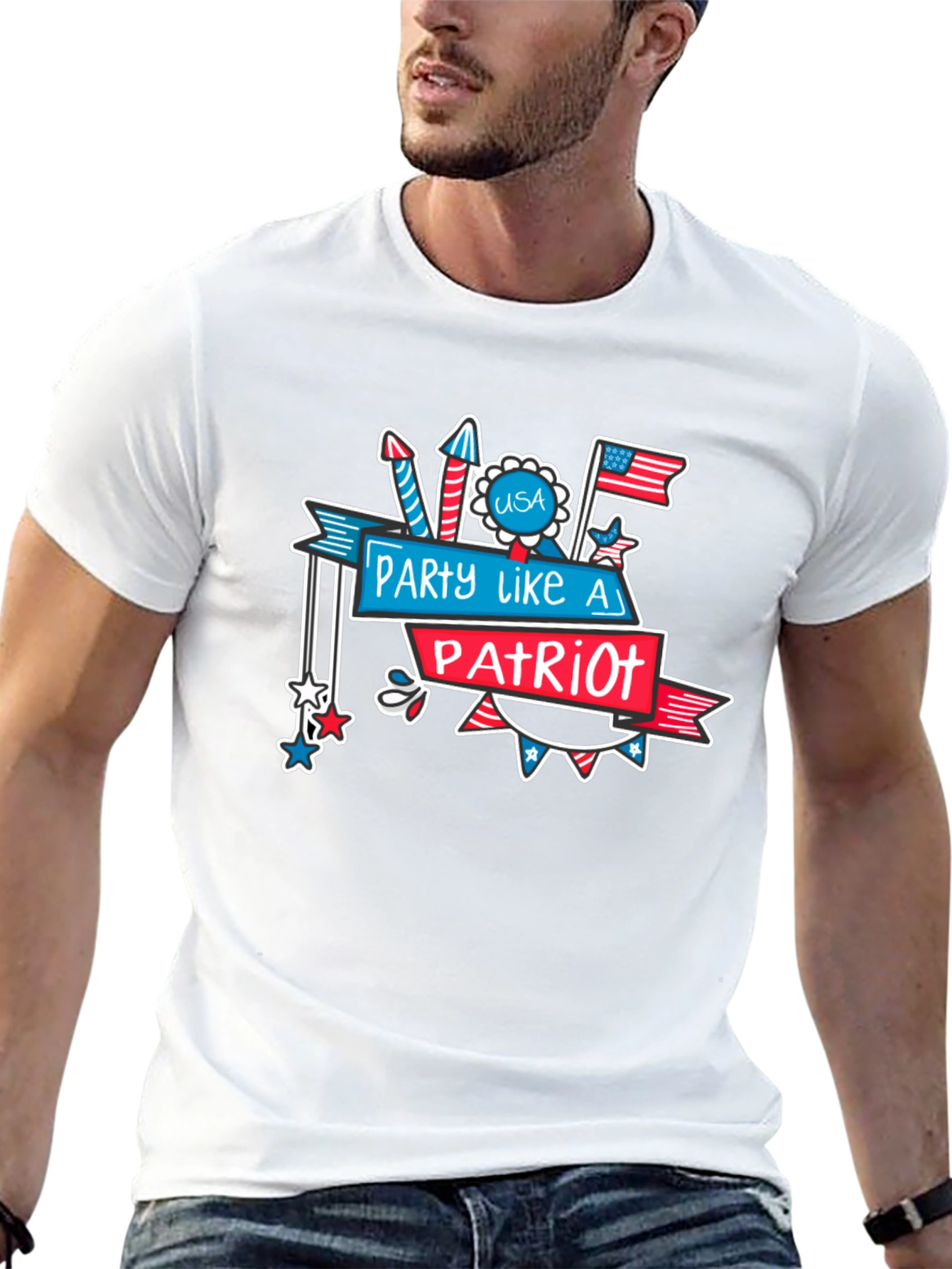 Party Like A Patriot T-Shirt