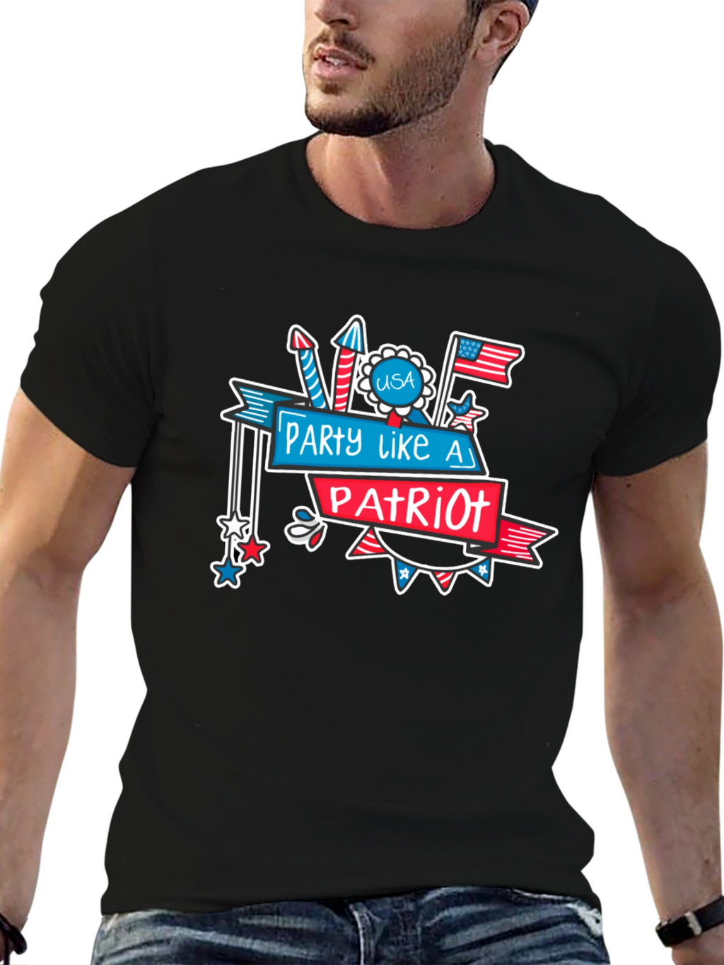 Party Like A Patriot T-Shirt