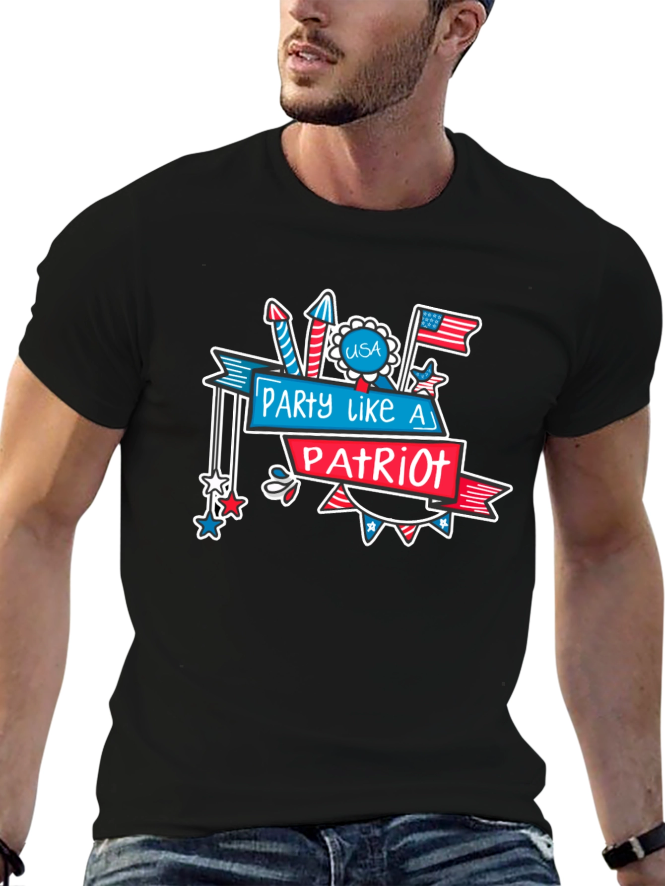 Party Like A Patriot T-Shirt