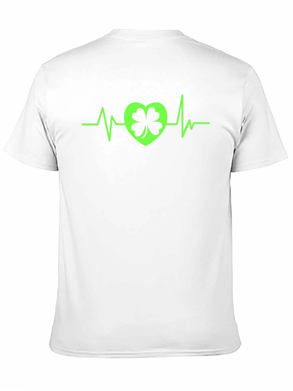 St. Patricks Day Heartbeat Shamrock T-Shirt