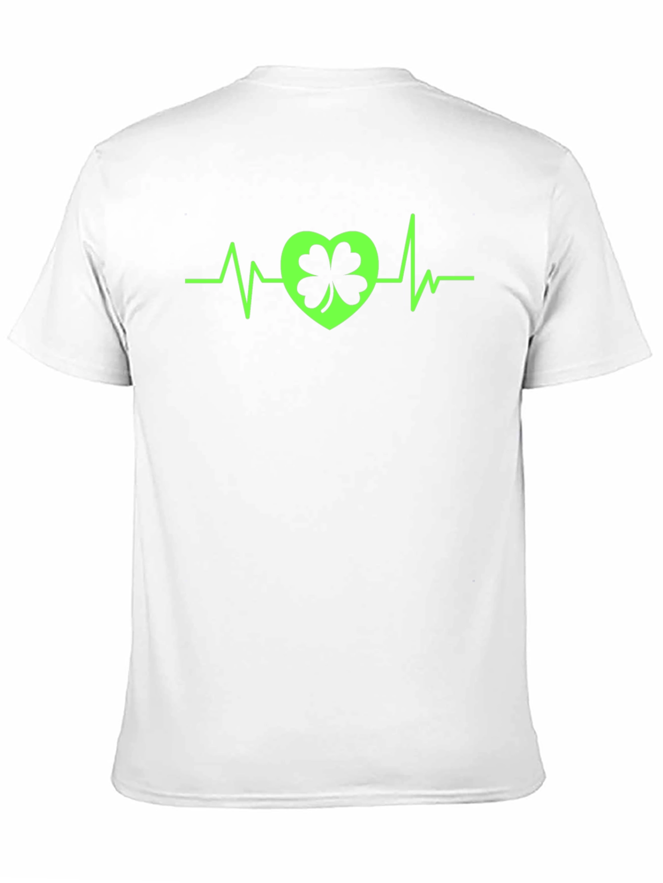 St. Patricks Day Heartbeat Shamrock T-Shirt