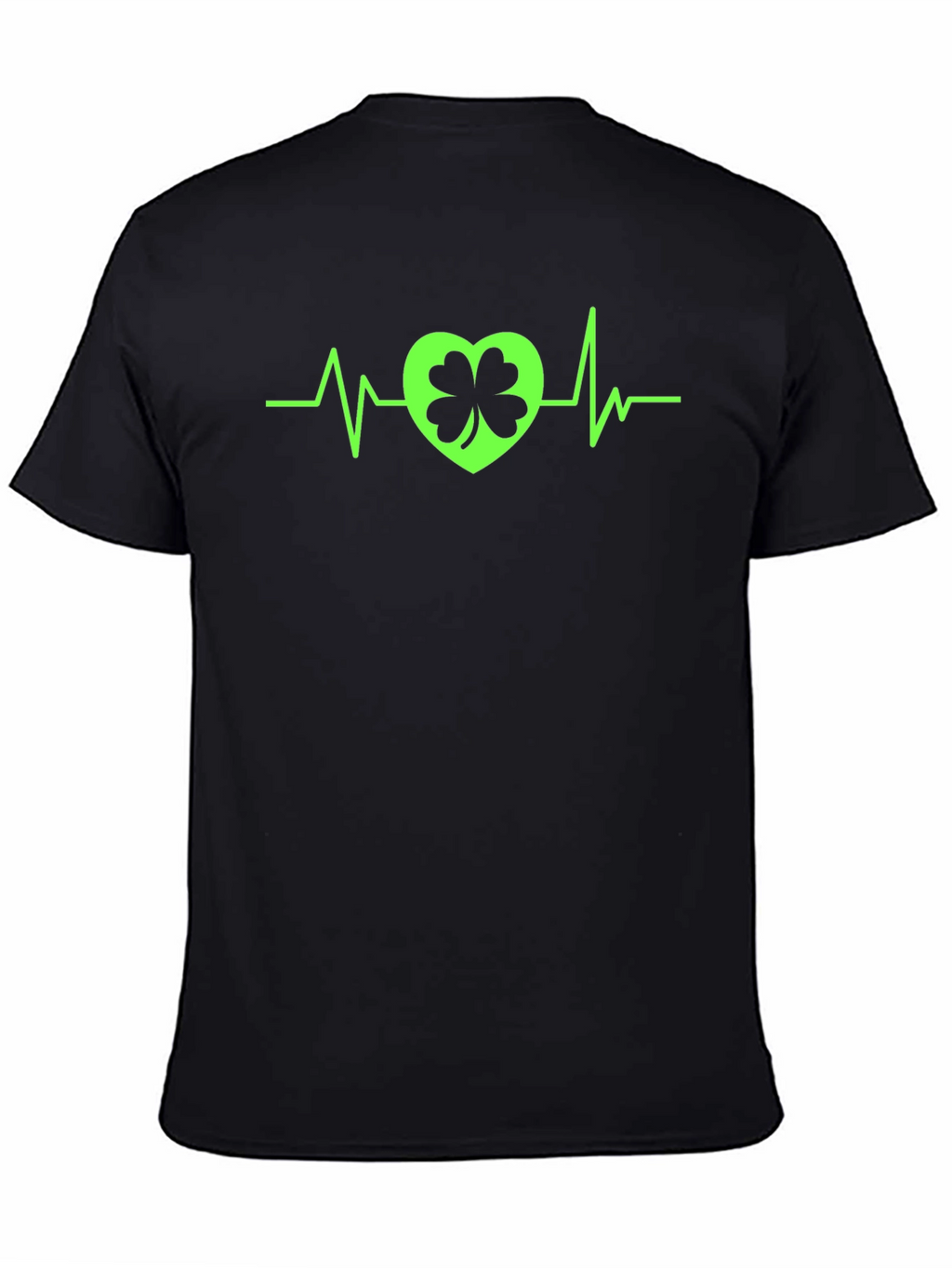 St. Patricks Day Heartbeat Shamrock T-Shirt