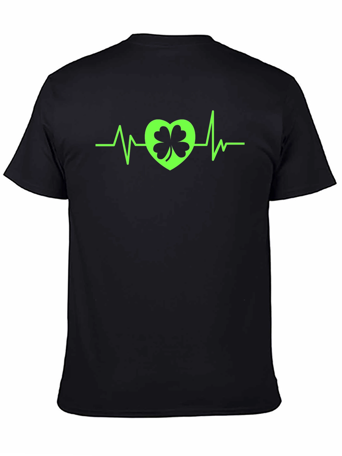 St. Patricks Day Heartbeat Shamrock T-Shirt