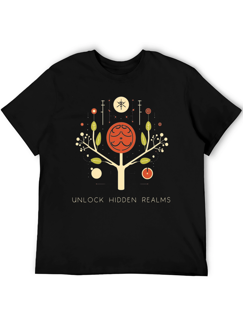 Unlock Hidden Realms Graphic Tee