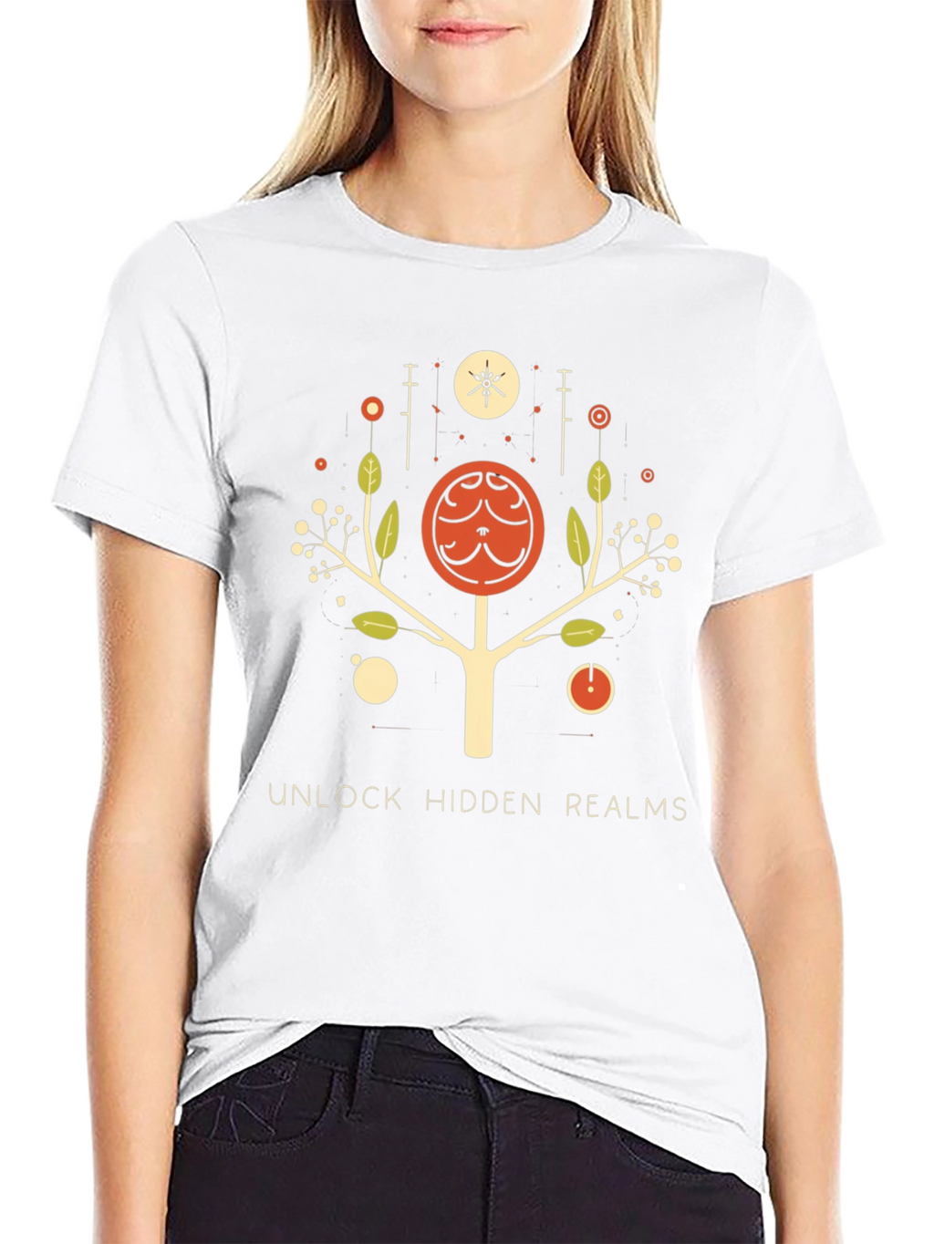 Unlock Hidden Realms Graphic Tee