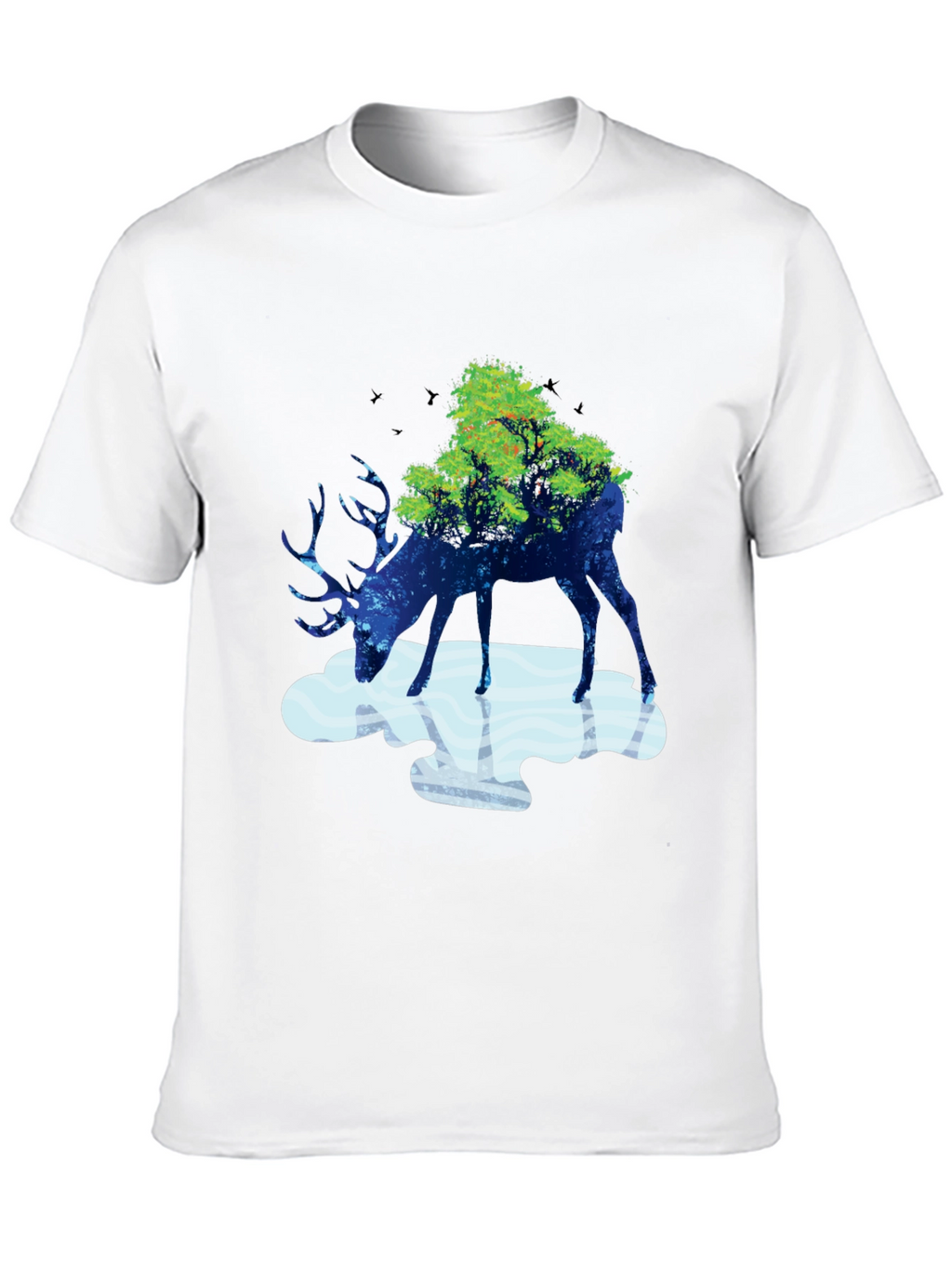 Deer Nature T-Shirt - Unique Graphic Tee