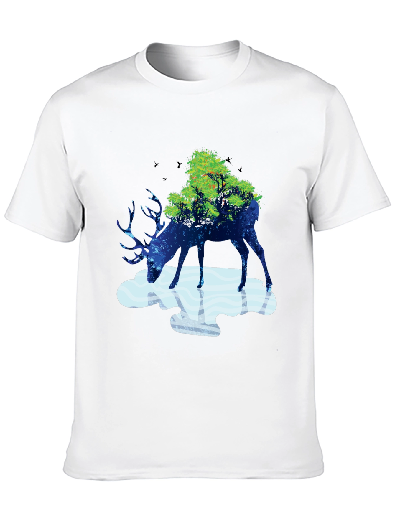 Deer Nature T-Shirt - Unique Graphic Tee