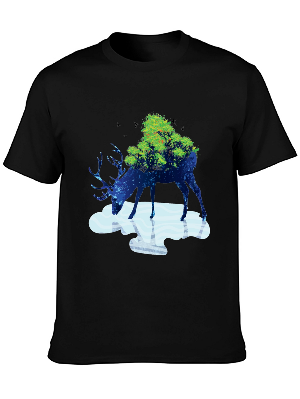 Deer Nature T-Shirt - Unique Graphic Tee