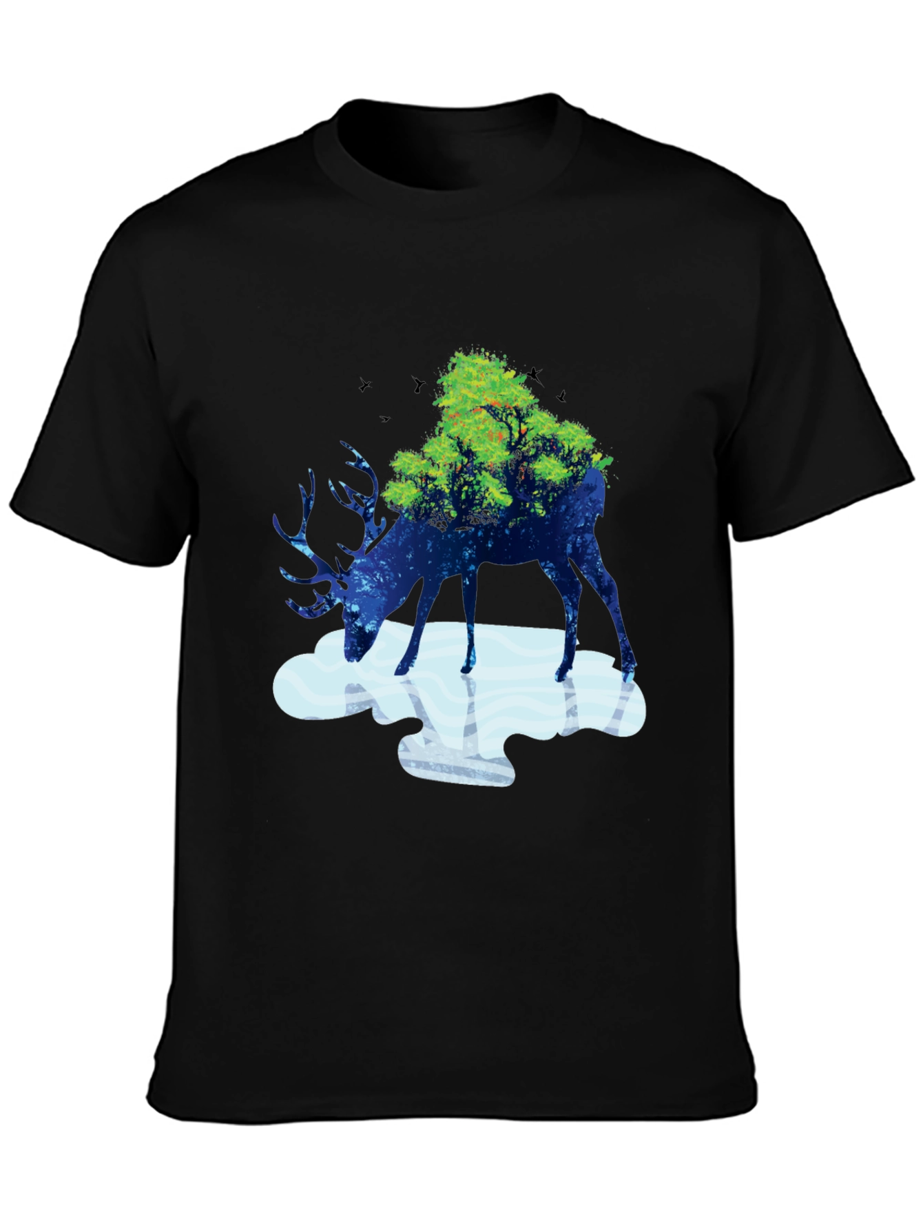 Deer Nature T-Shirt - Unique Graphic Tee