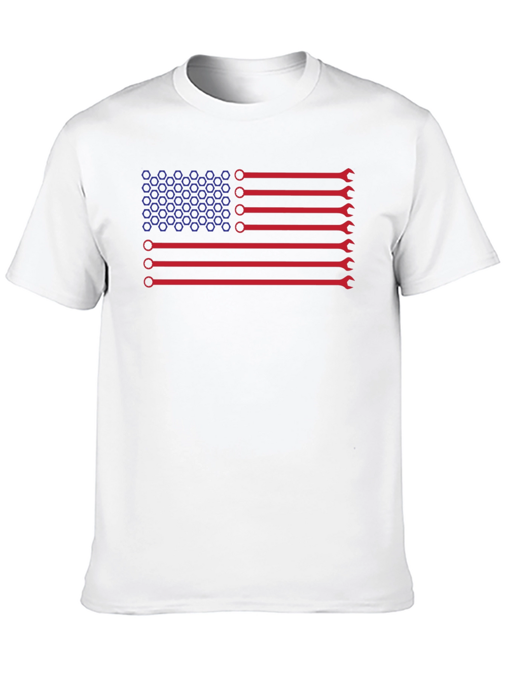 Mechanic American Flag T-Shirt