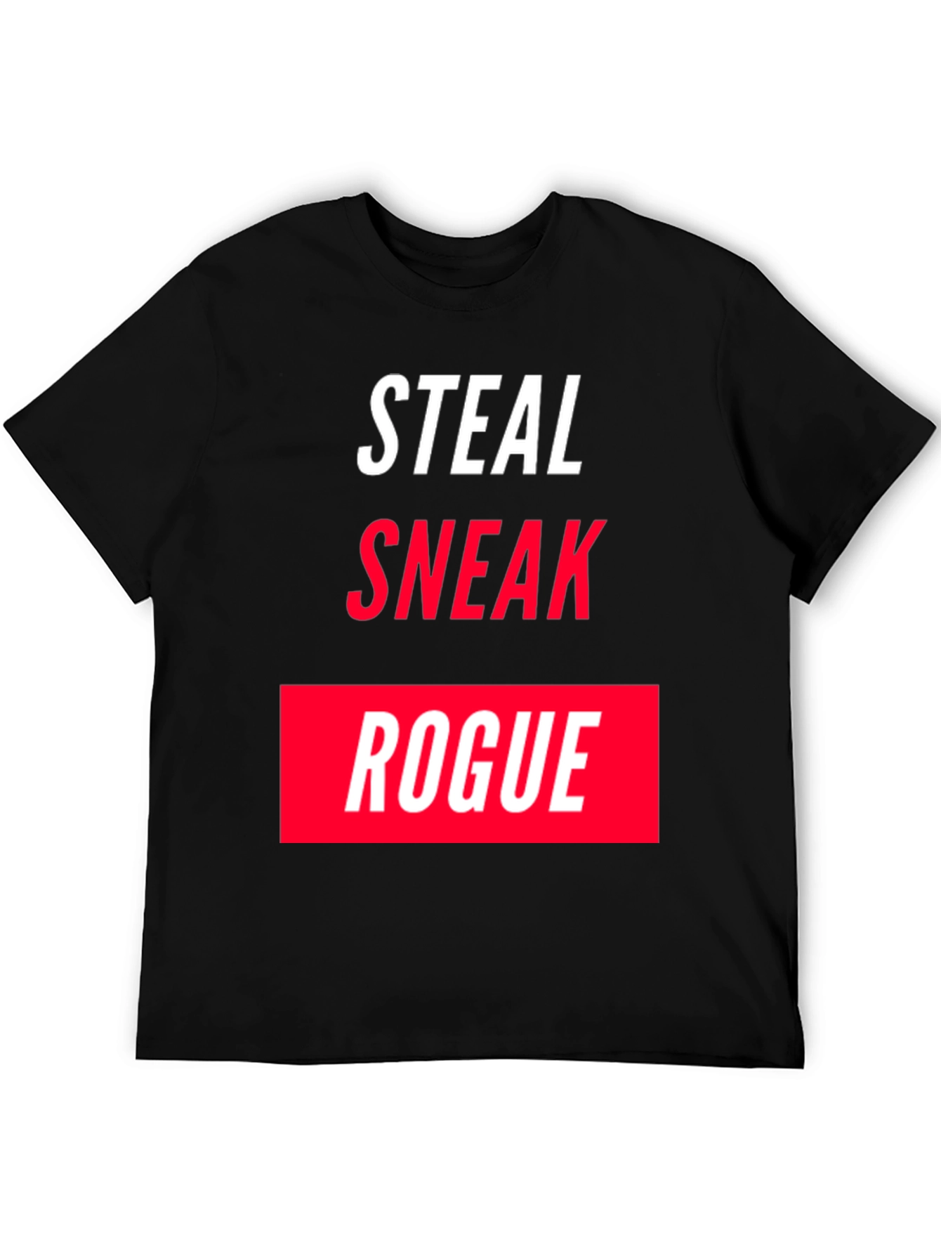 Steal Sneak Rogue Graphic Tee - Black