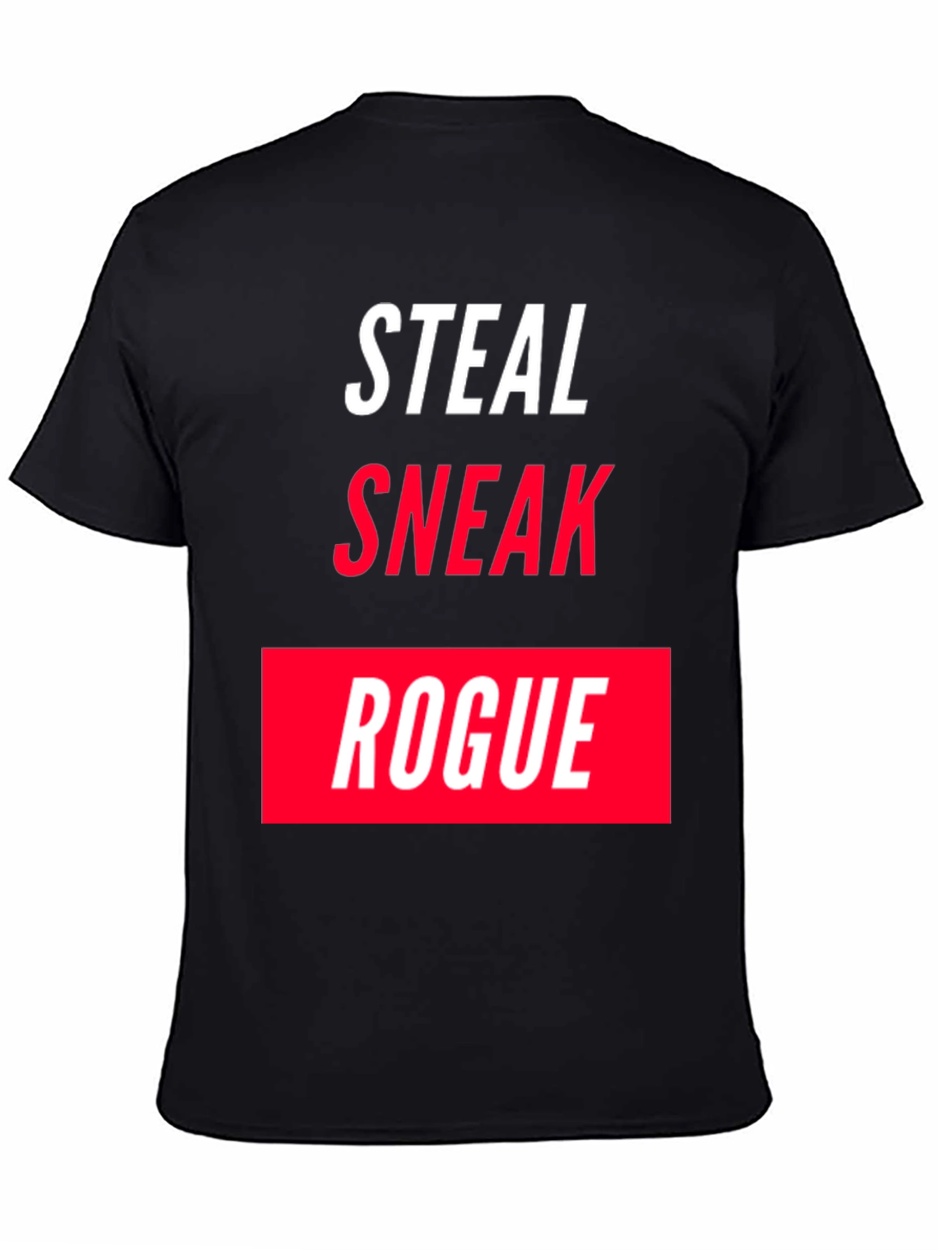 Steal Sneak Rogue Graphic Tee - Black