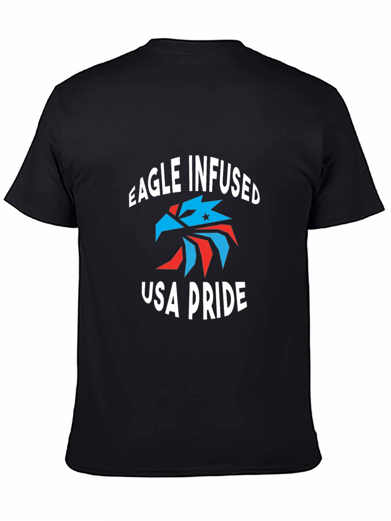 Eagle Infused USA Pride T-Shirt - Patriotic Tee