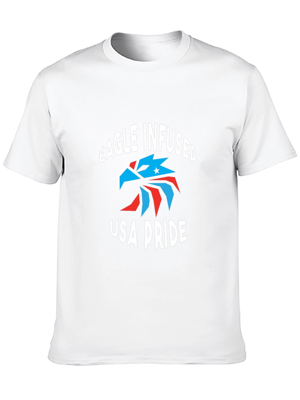 Eagle Infused USA Pride T-Shirt - Patriotic Tee