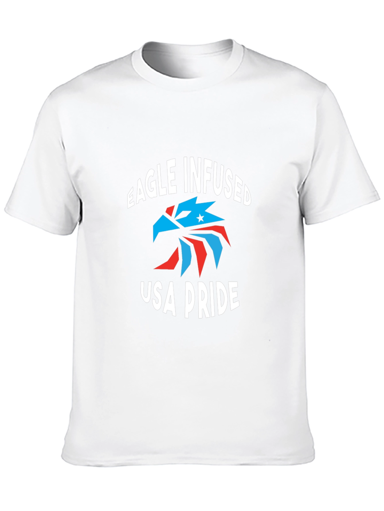 Eagle Infused USA Pride T-Shirt - Patriotic Tee