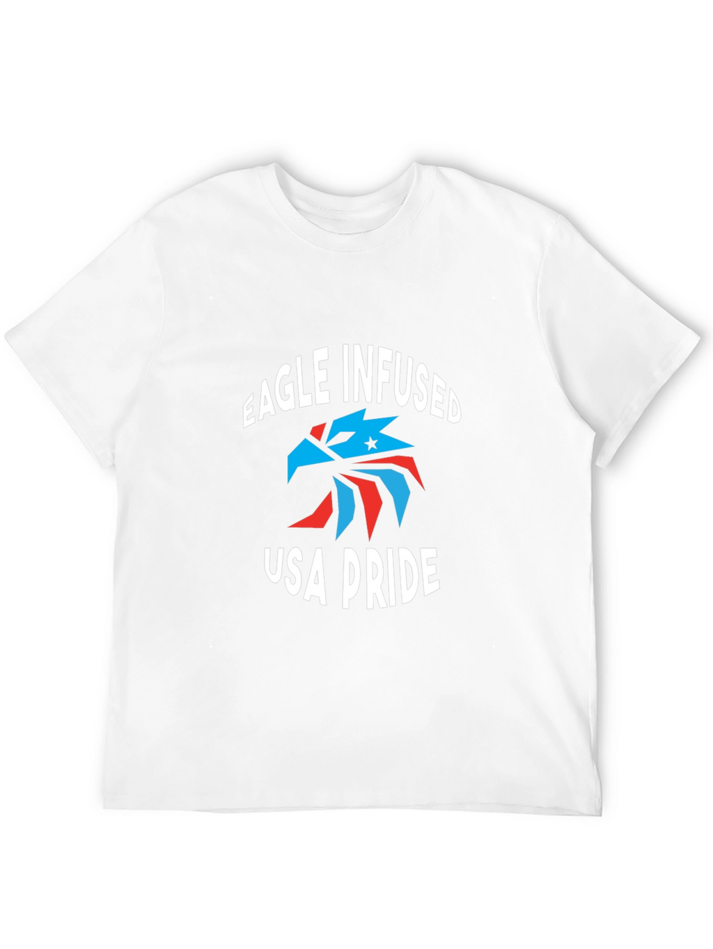 Eagle Infused USA Pride T-Shirt - Patriotic Tee