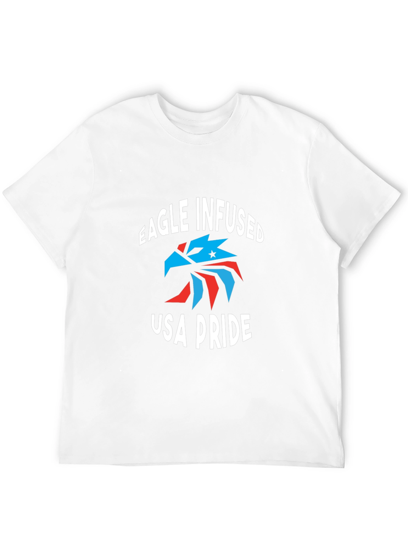 Eagle Infused USA Pride T-Shirt - Patriotic Tee