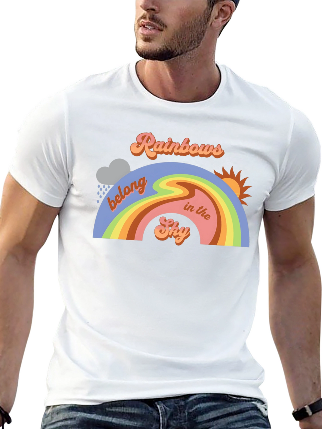 Rainbows Belong in the Sky T-Shirt