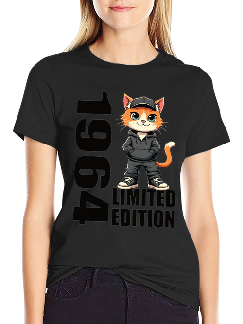 1964 Limited Edition Cartoon Cat T-Shirt