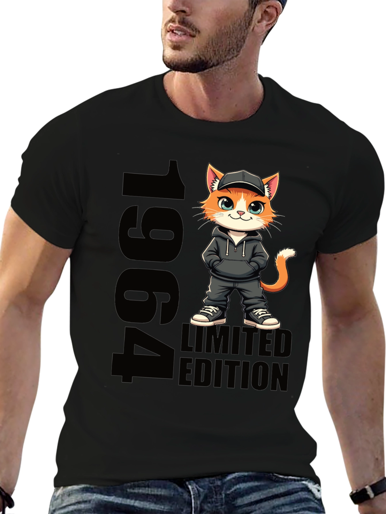 1964 Limited Edition Cartoon Cat T-Shirt