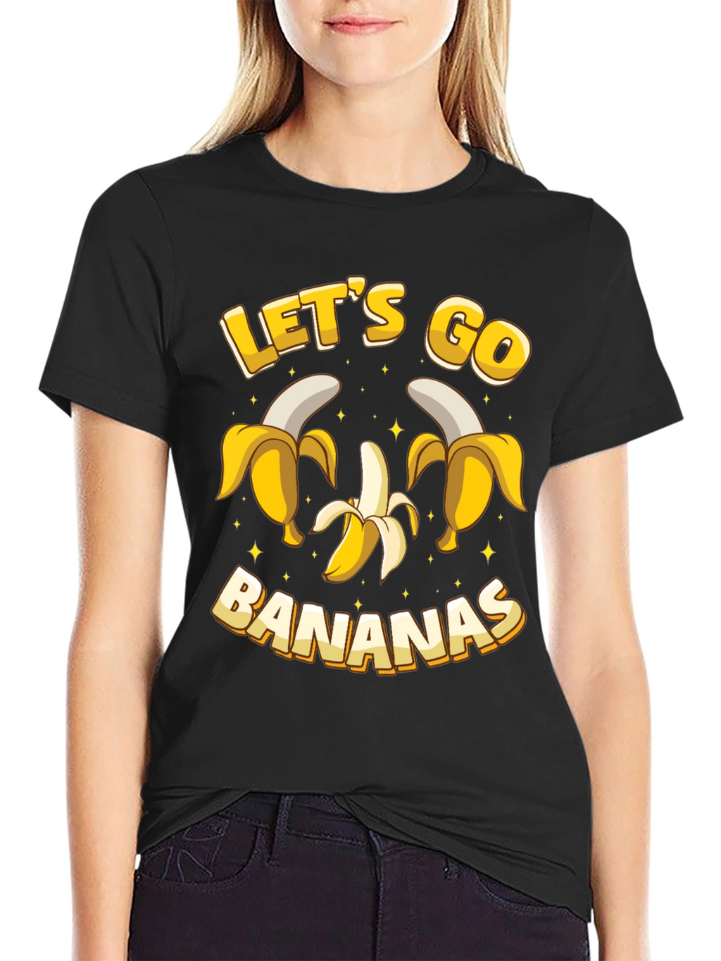 Lets Go Bananas Graphic T-Shirt