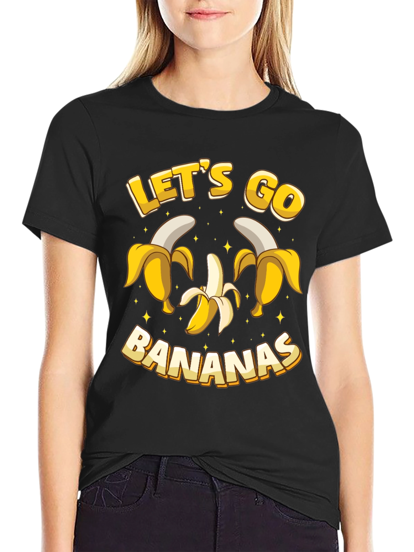 Lets Go Bananas Graphic T-Shirt