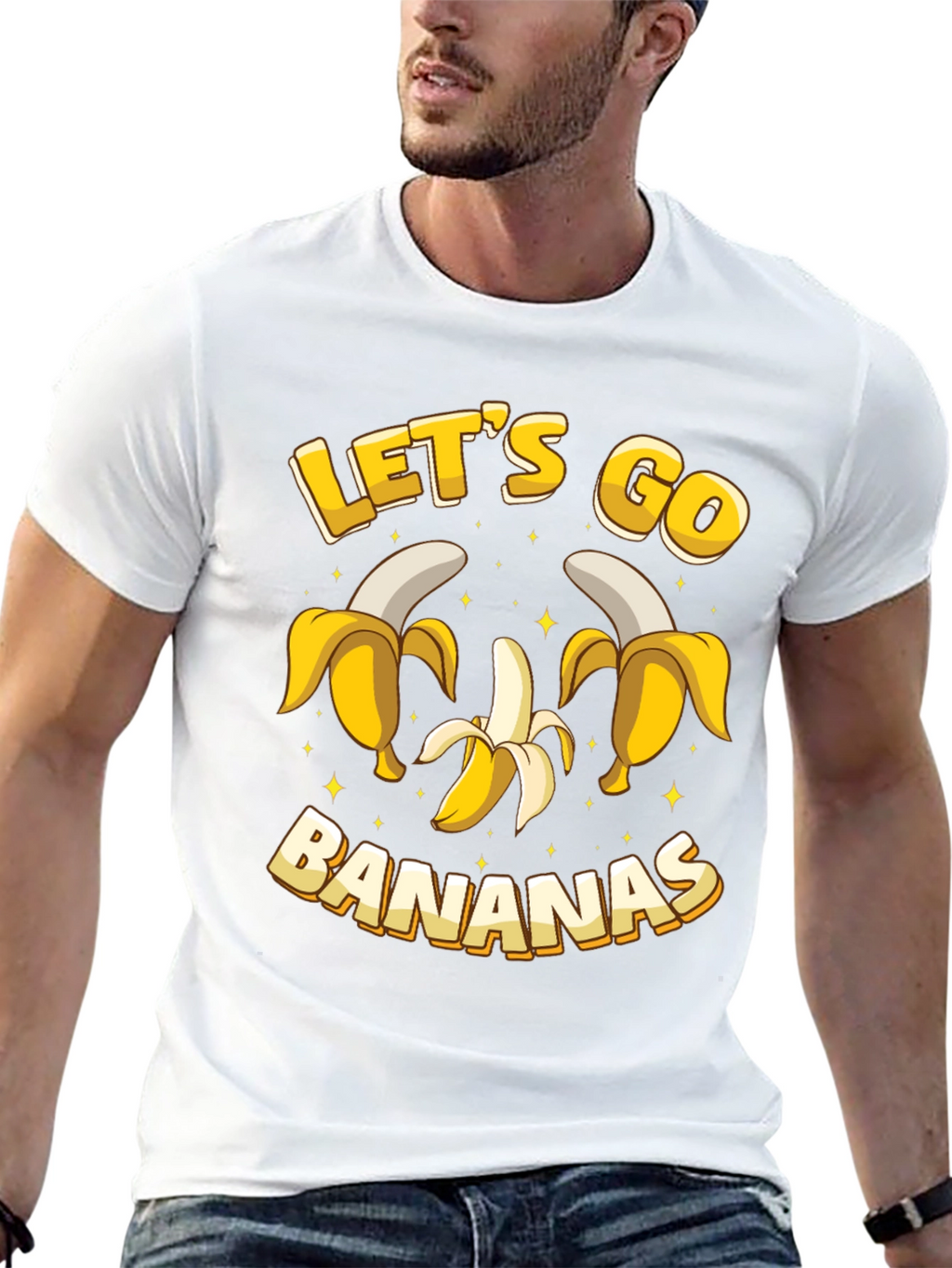 Lets Go Bananas Graphic T-Shirt