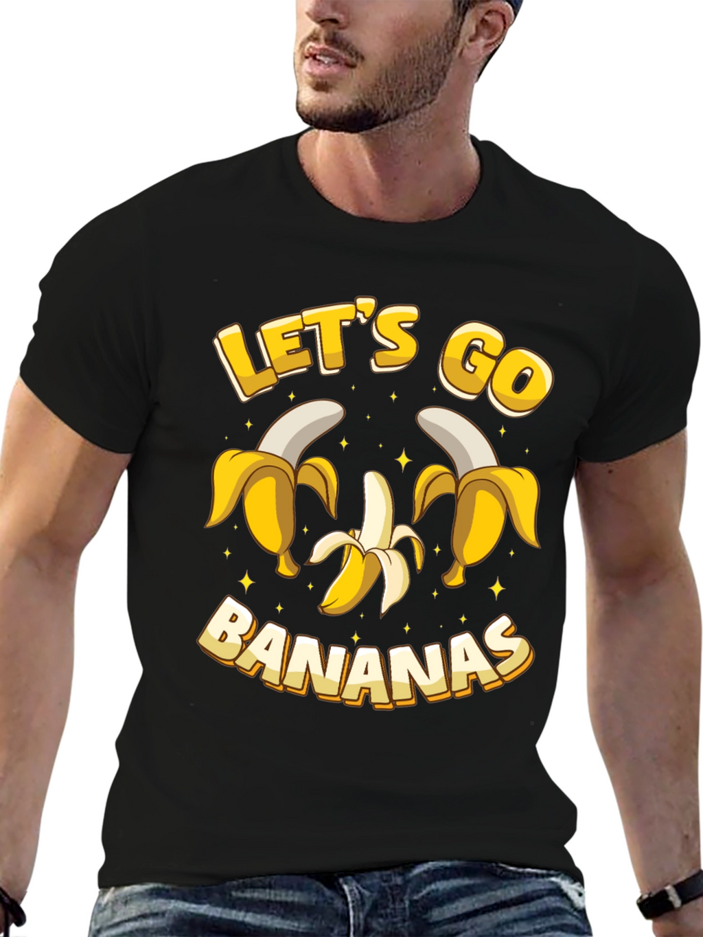 Lets Go Bananas Graphic T-Shirt