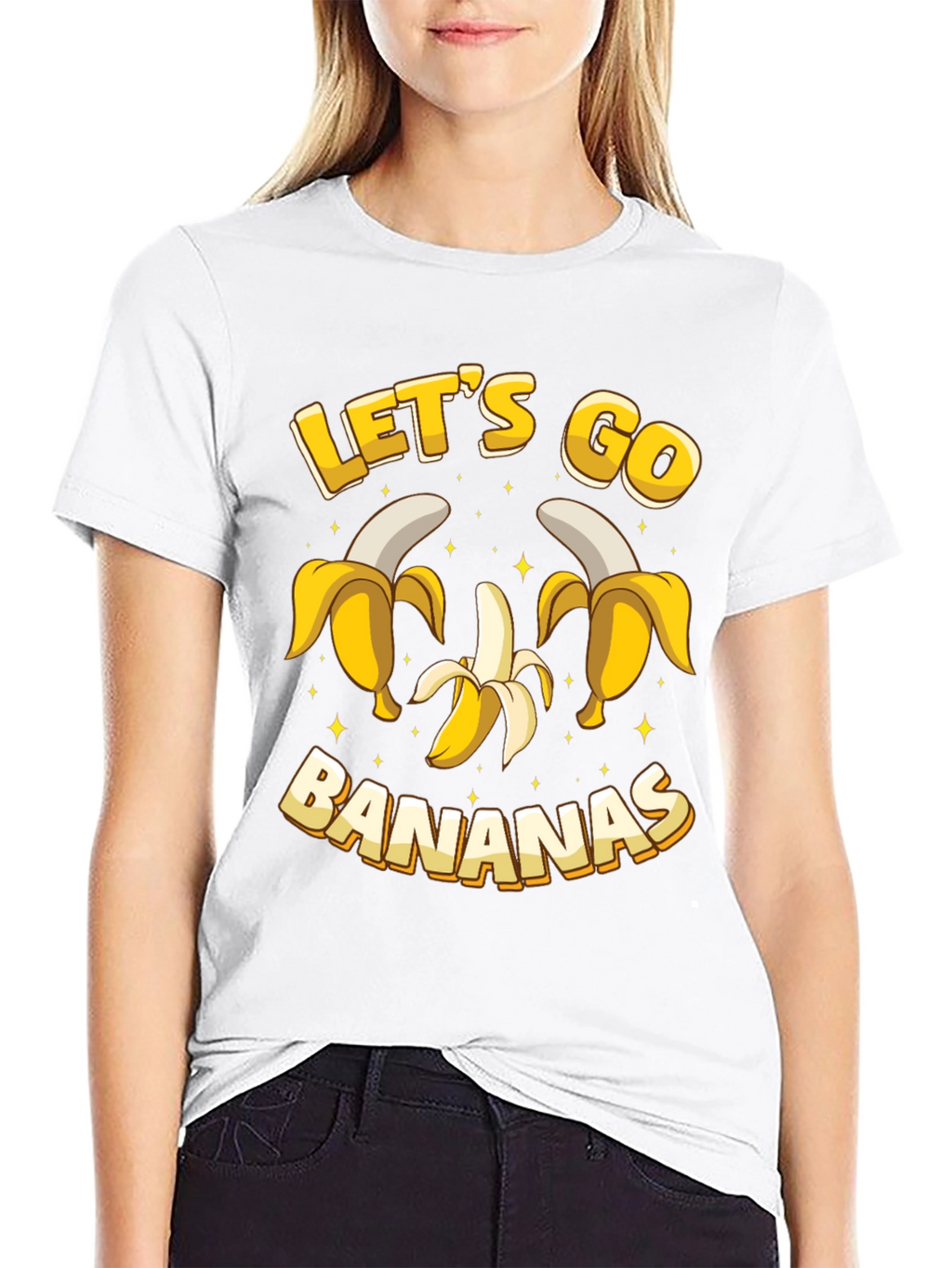 Lets Go Bananas Graphic T-Shirt