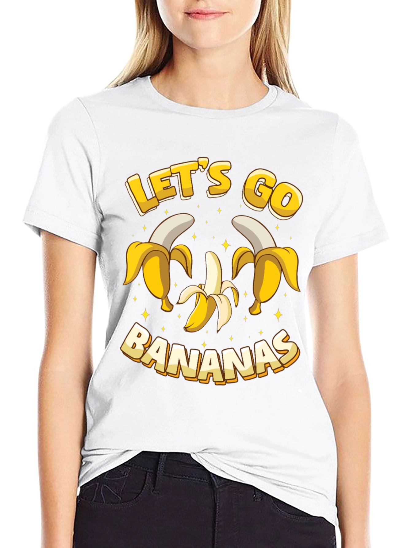 Lets Go Bananas Graphic T-Shirt