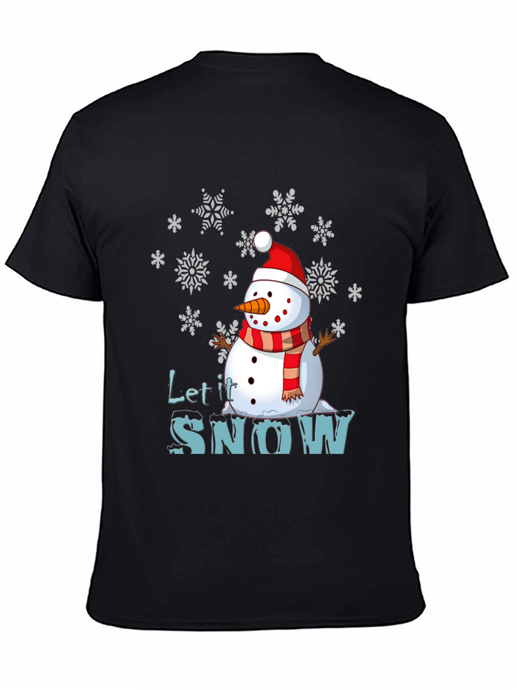 Let it Snow Snowman Graphic Tee