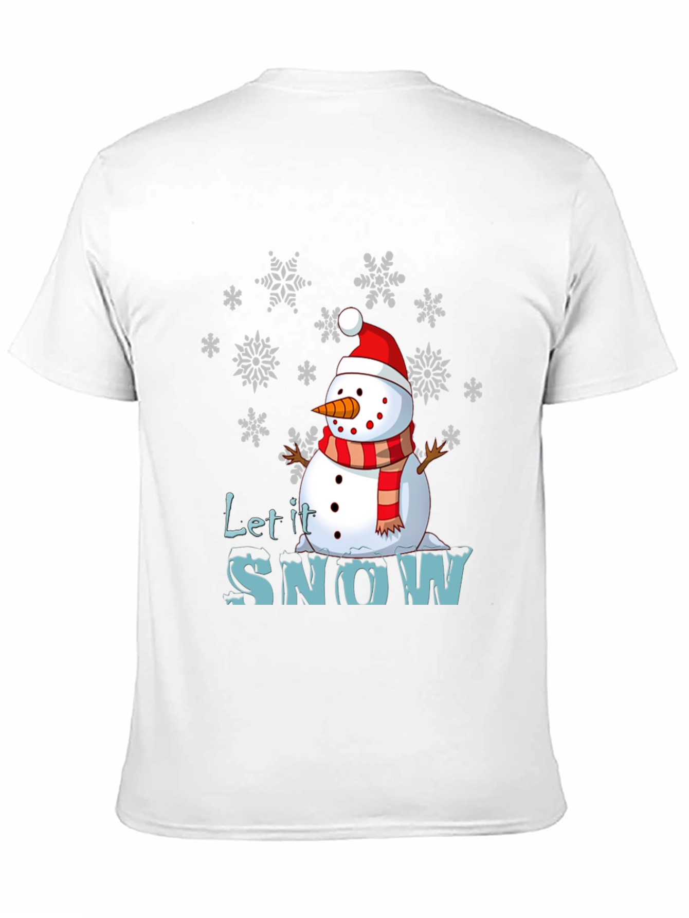 Let it Snow Snowman Graphic Tee