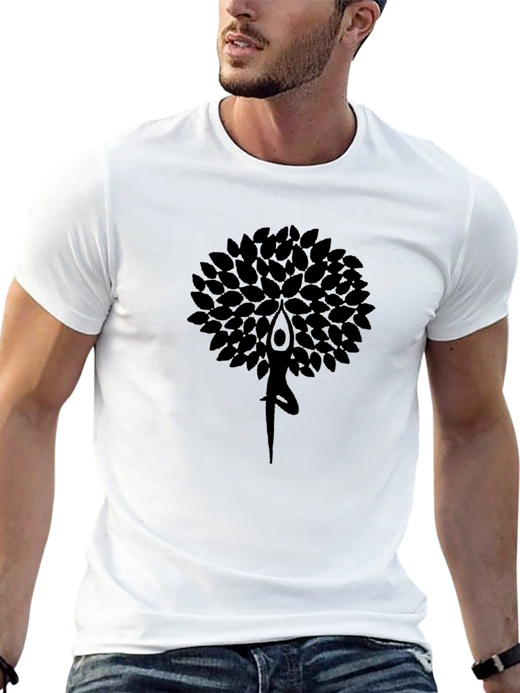 Yoga Tree Graphic Tee - Relaxed Fit